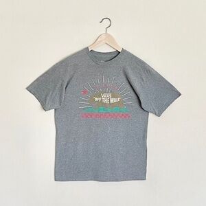 Vans California Bear Graphic Gray T Shirt Adult size Medium